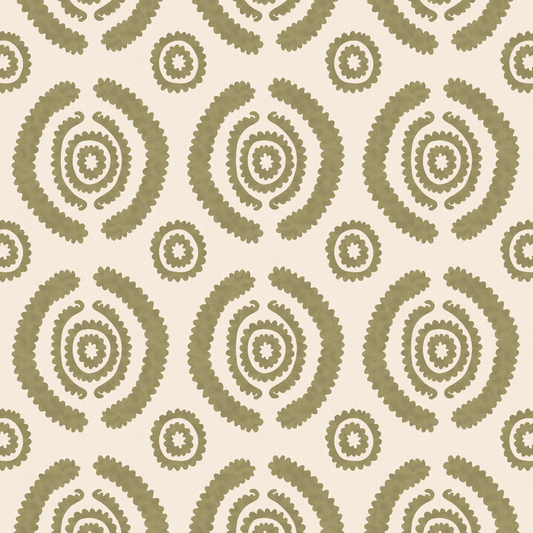 Haveli Moss Wide-Width Wallpaper