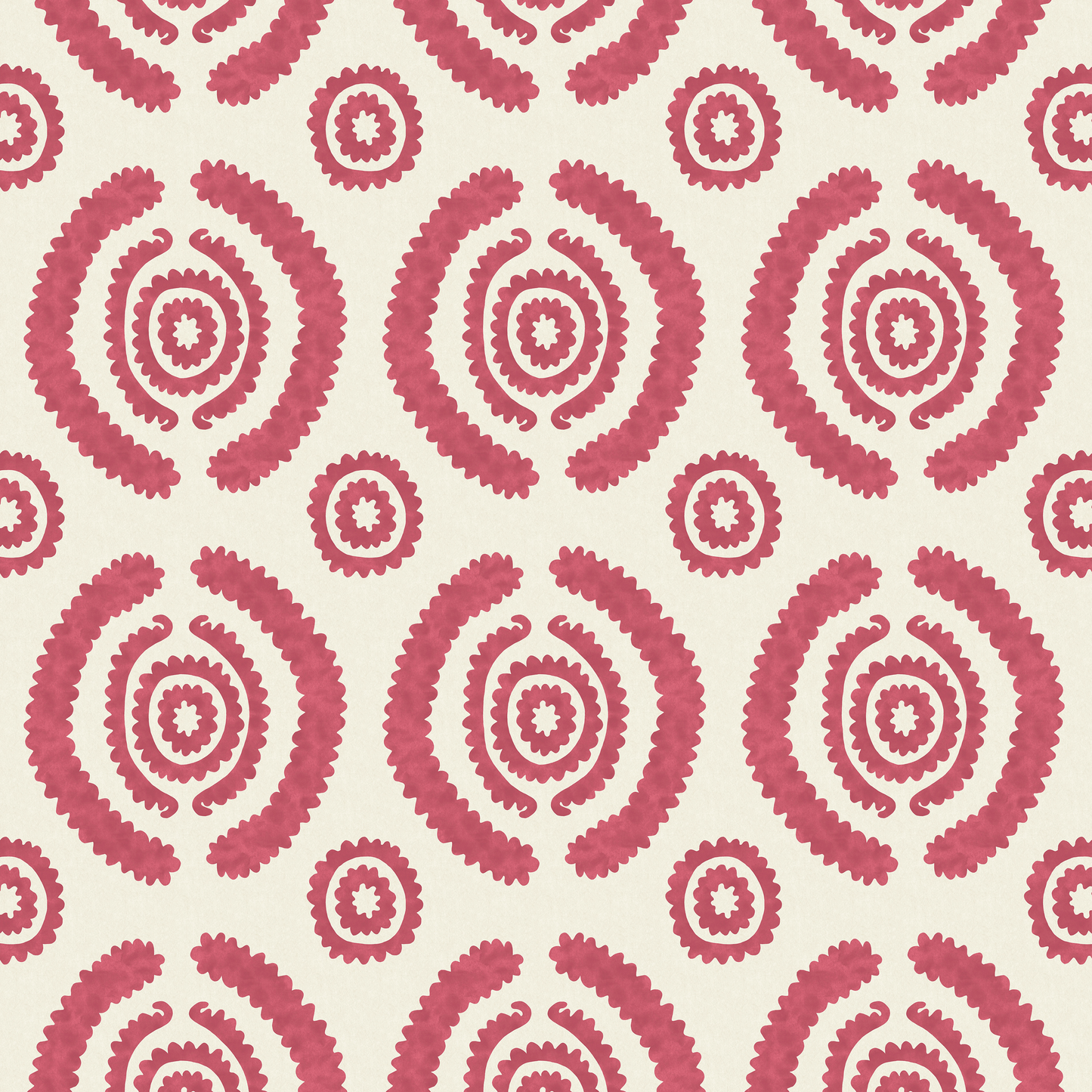 Haveli Red Wallpaper Sample