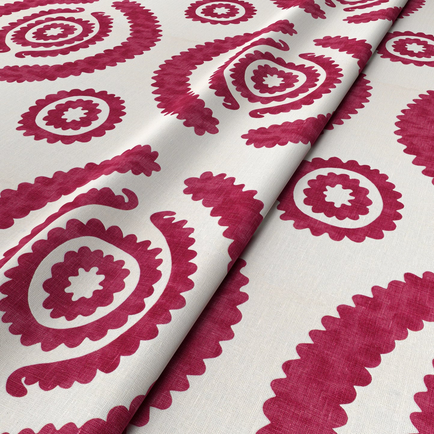 Haveli Red Fabric