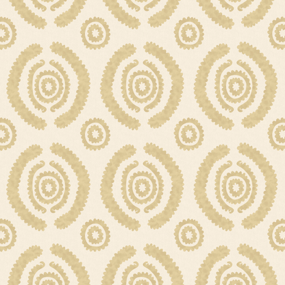 Haveli Yellow Wide-Width Wallpaper