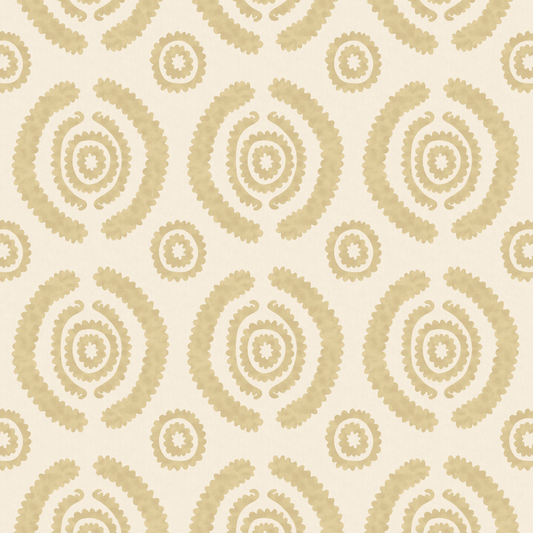 Haveli Yellow Wallpaper Sample