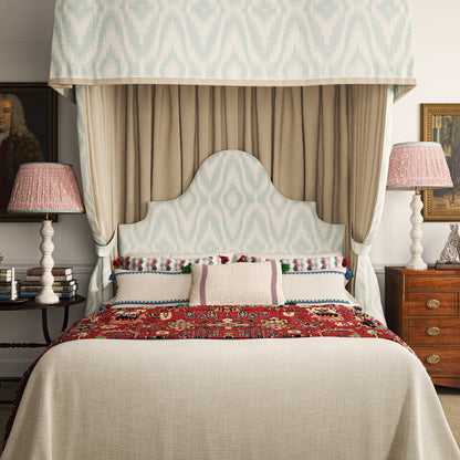 Ikat Diamond Aqua fabric