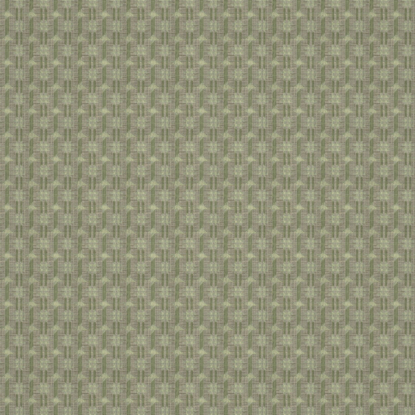 Inca Check Green Fabric