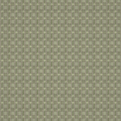Inca Check Green Fabric