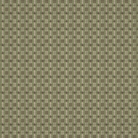 Inca Check Green Fabric