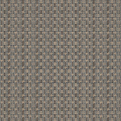 Inca Check Mushroom Fabric