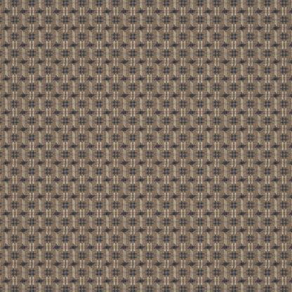 Inca Check Mushroom Fabric