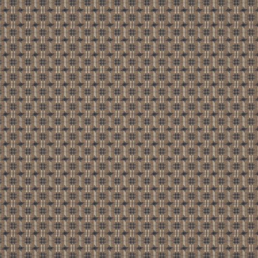 Inca Check Mushroom Fabric
