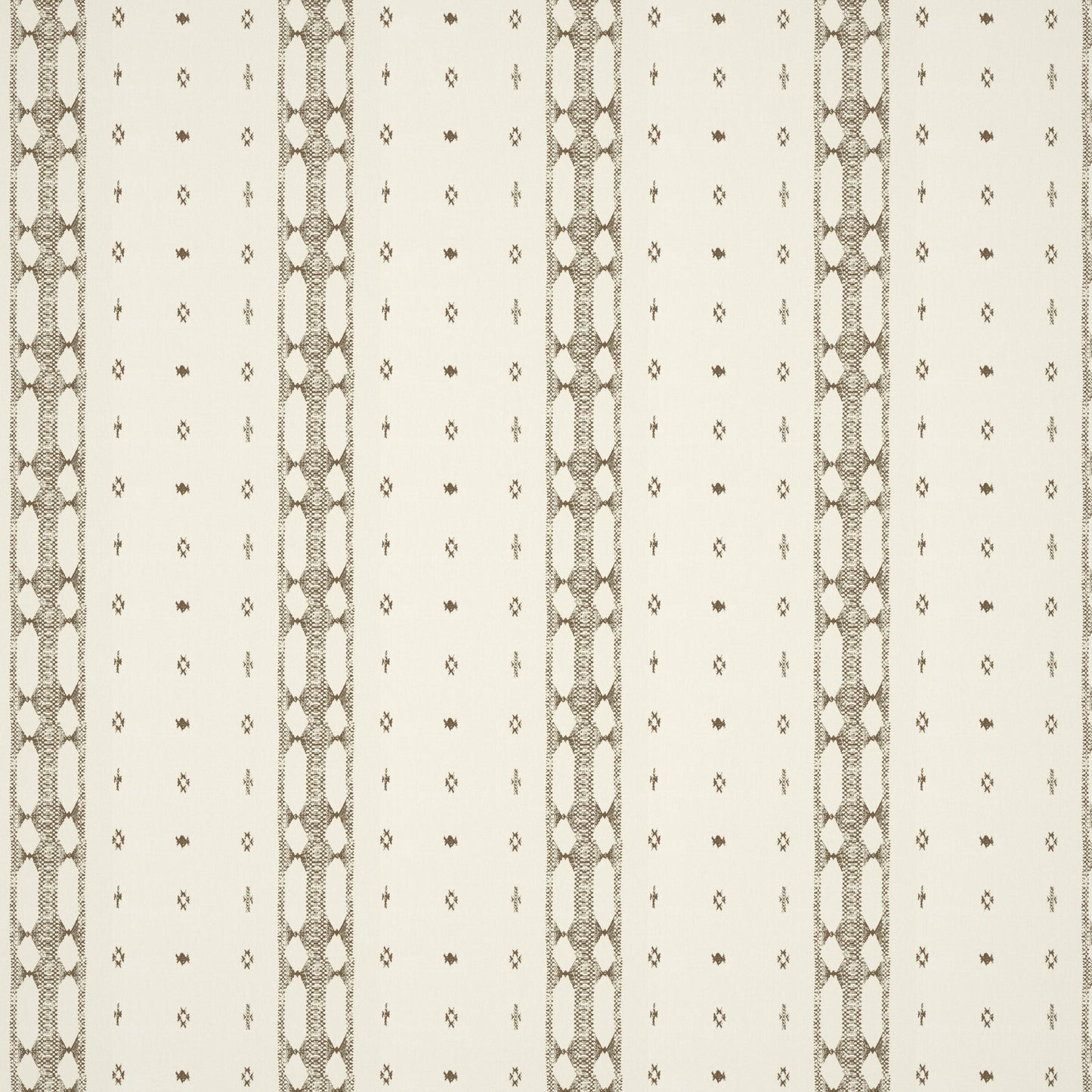 Indira Stripe Chocolate Fabric