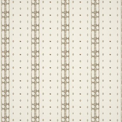 Indira Stripe Chocolate Fabric