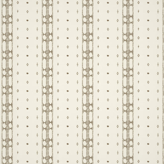 Indira Stripe Chocolate Fabric