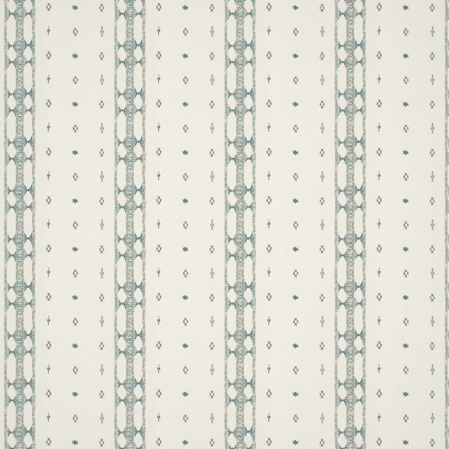 Indira Stripe Petrol Fabric