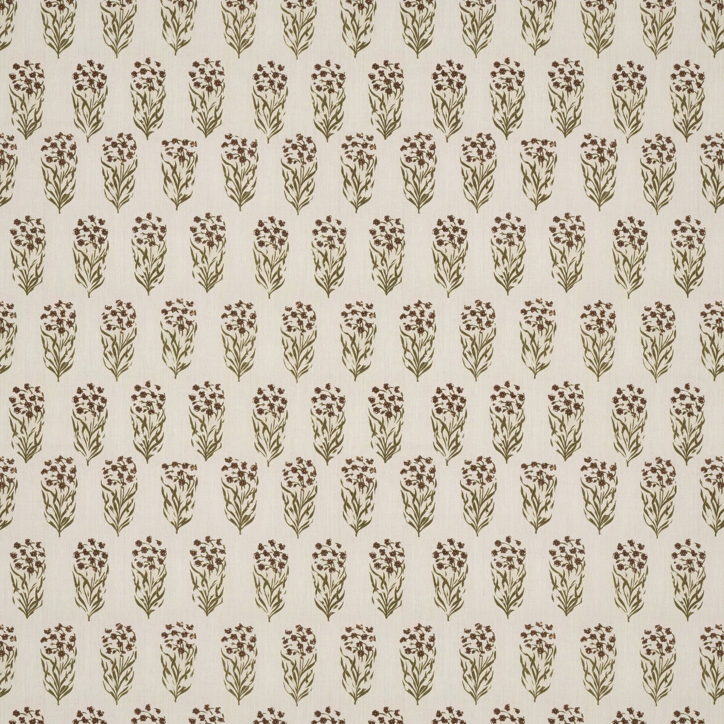 Kalindi Green/Sienna Fabric