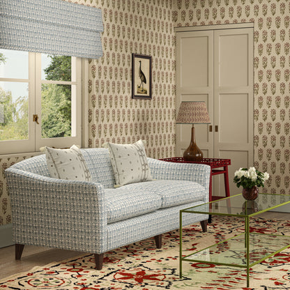 Kalindi Green Sienna Wide-Width Wallpaper