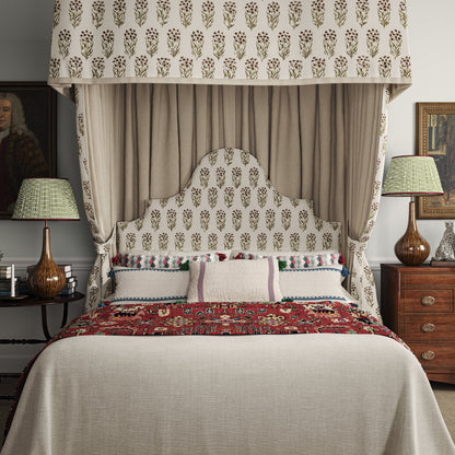 Kalindi Green/Sienna Fabric