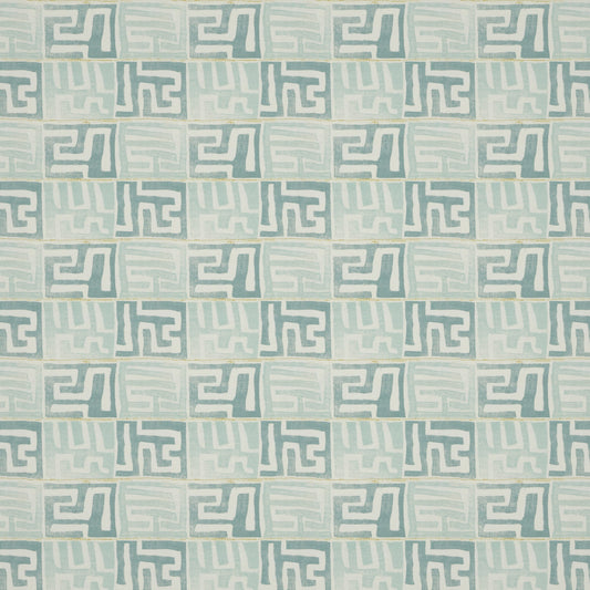 Kenil Blue/Turquoise Fabric