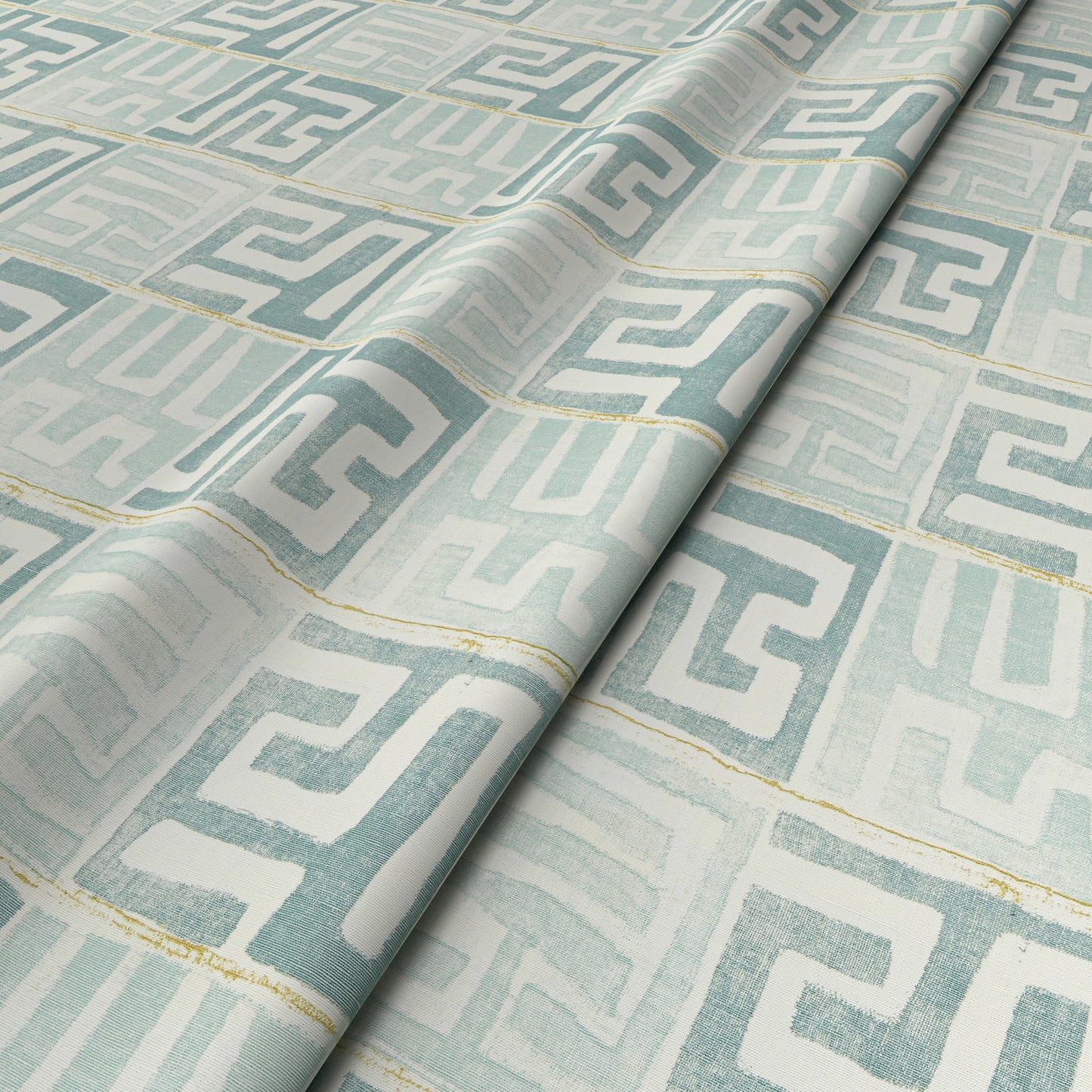 Kenil Blue/Turquoise Fabric
