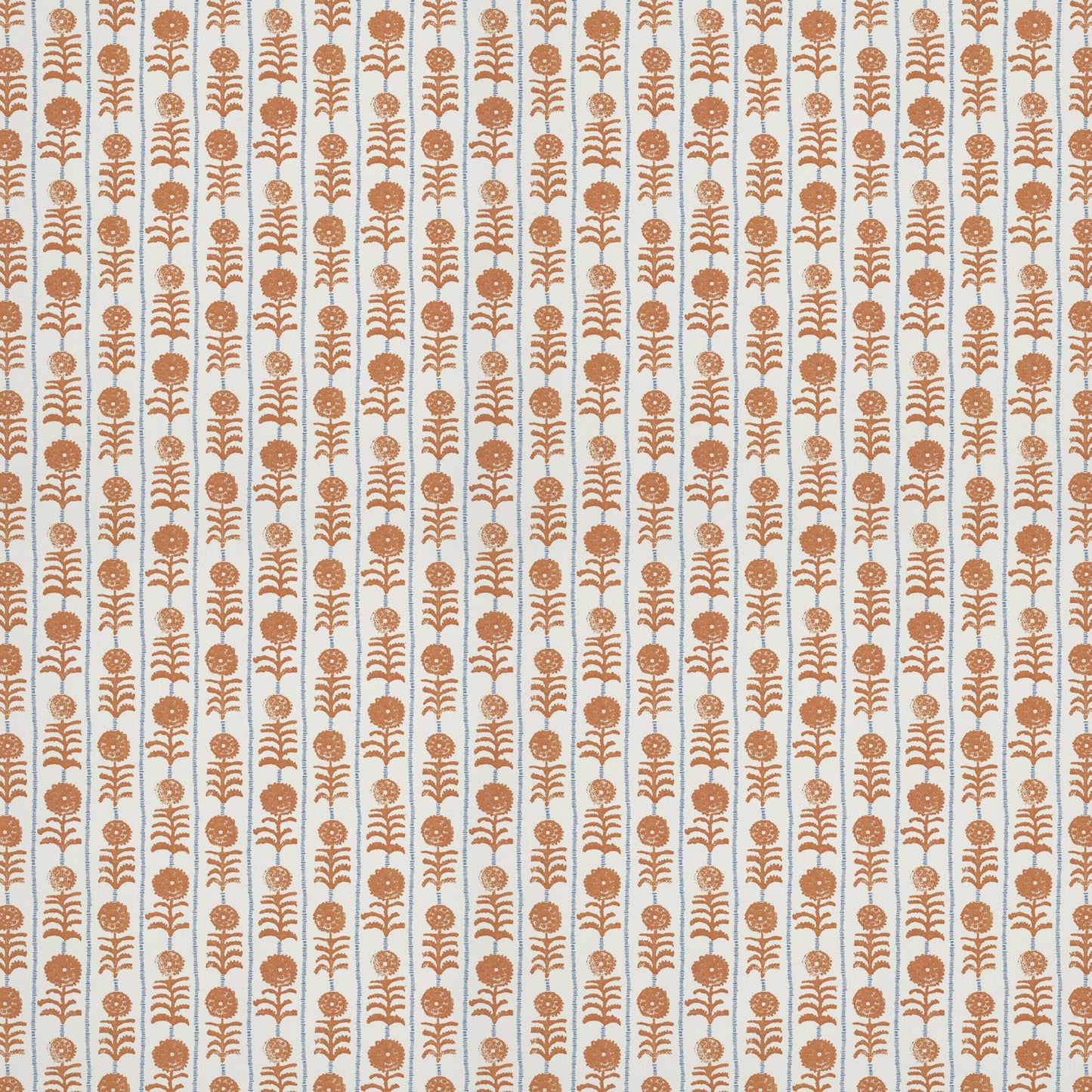 Killi Stripe Orange Fabric