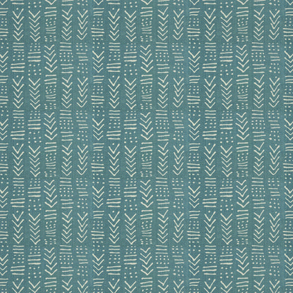 Luma Green Petrol Fabric