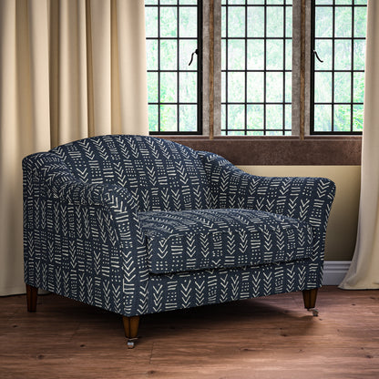Luma Indigo Fabric