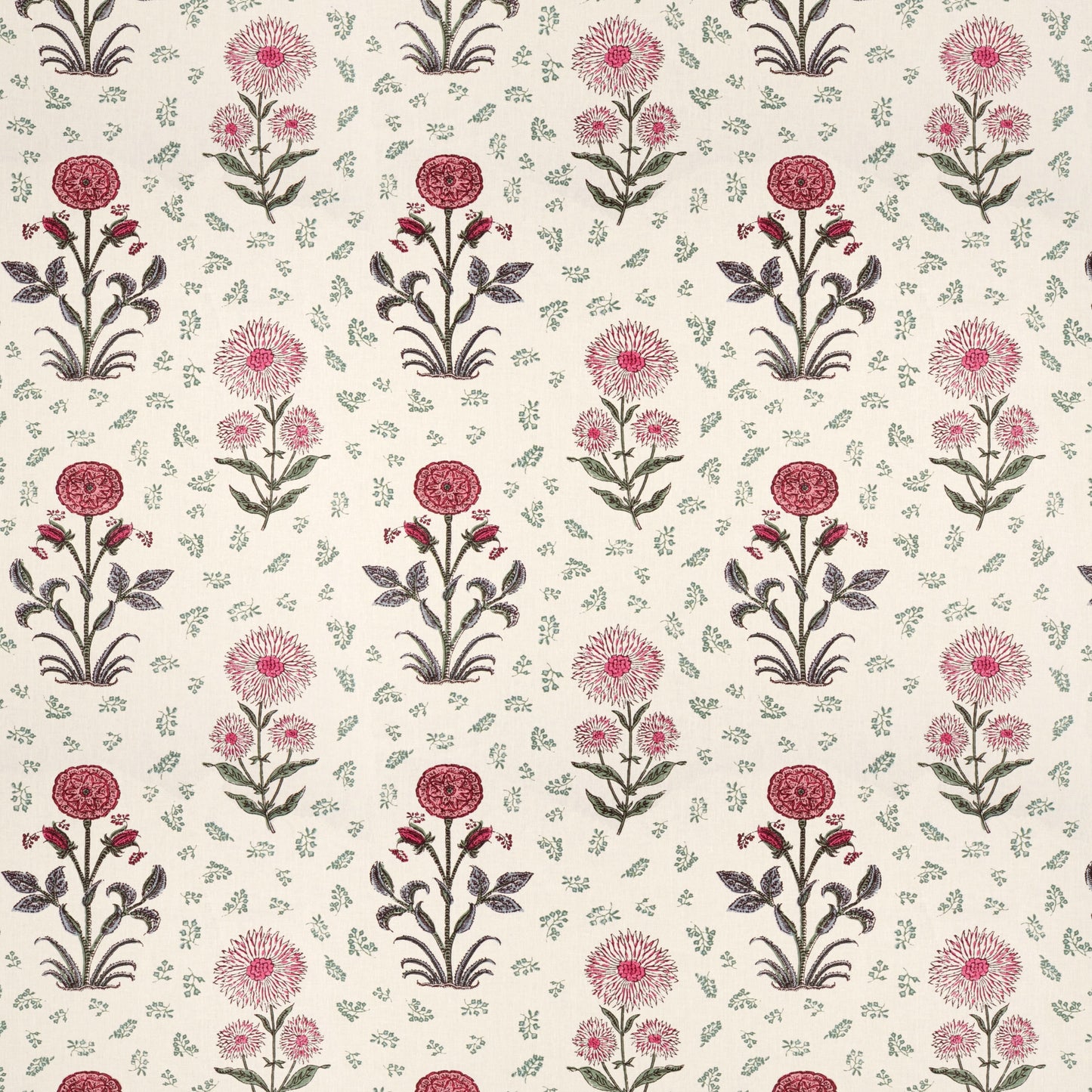 Magda Pink/Green Fabric