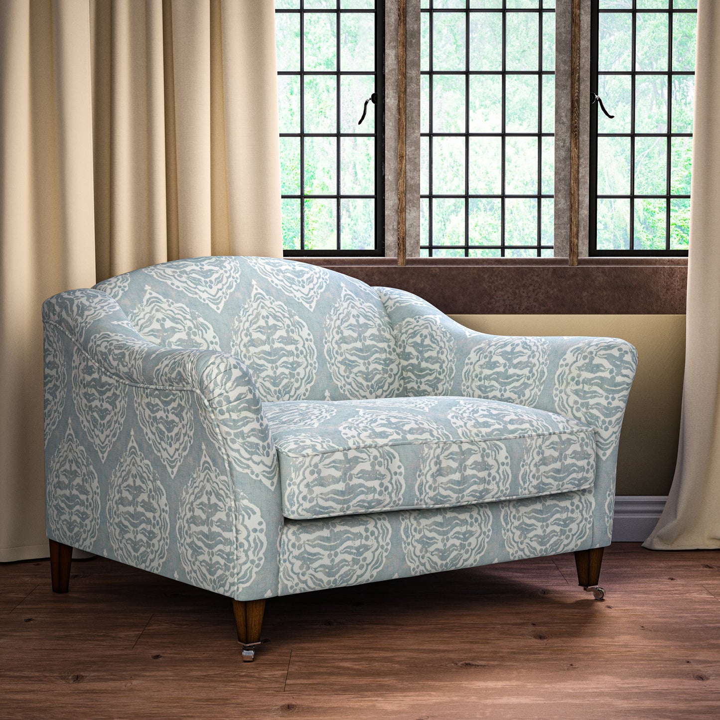 Mander Duck Egg Fabric