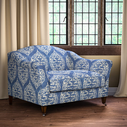 Mander Light Blue Fabric