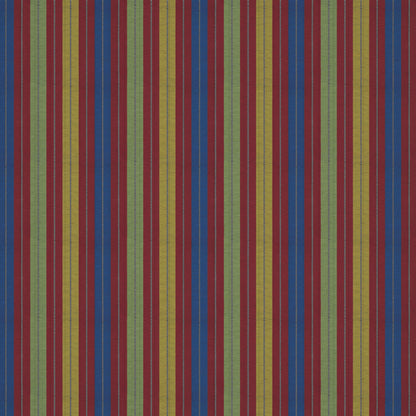 Multicolour Rustic Stripe Fabric
