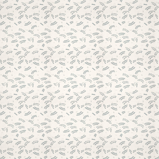 Pasha Sprig Blue Fabric