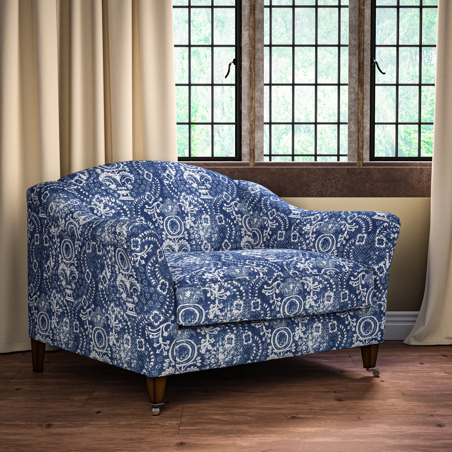 Rama Blue Fabric