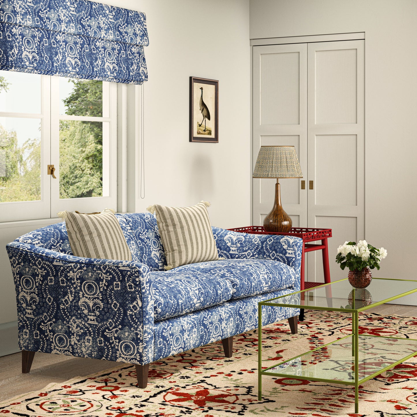 Rama Blue Fabric