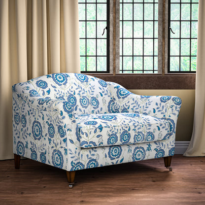 Simla Blue Fabric