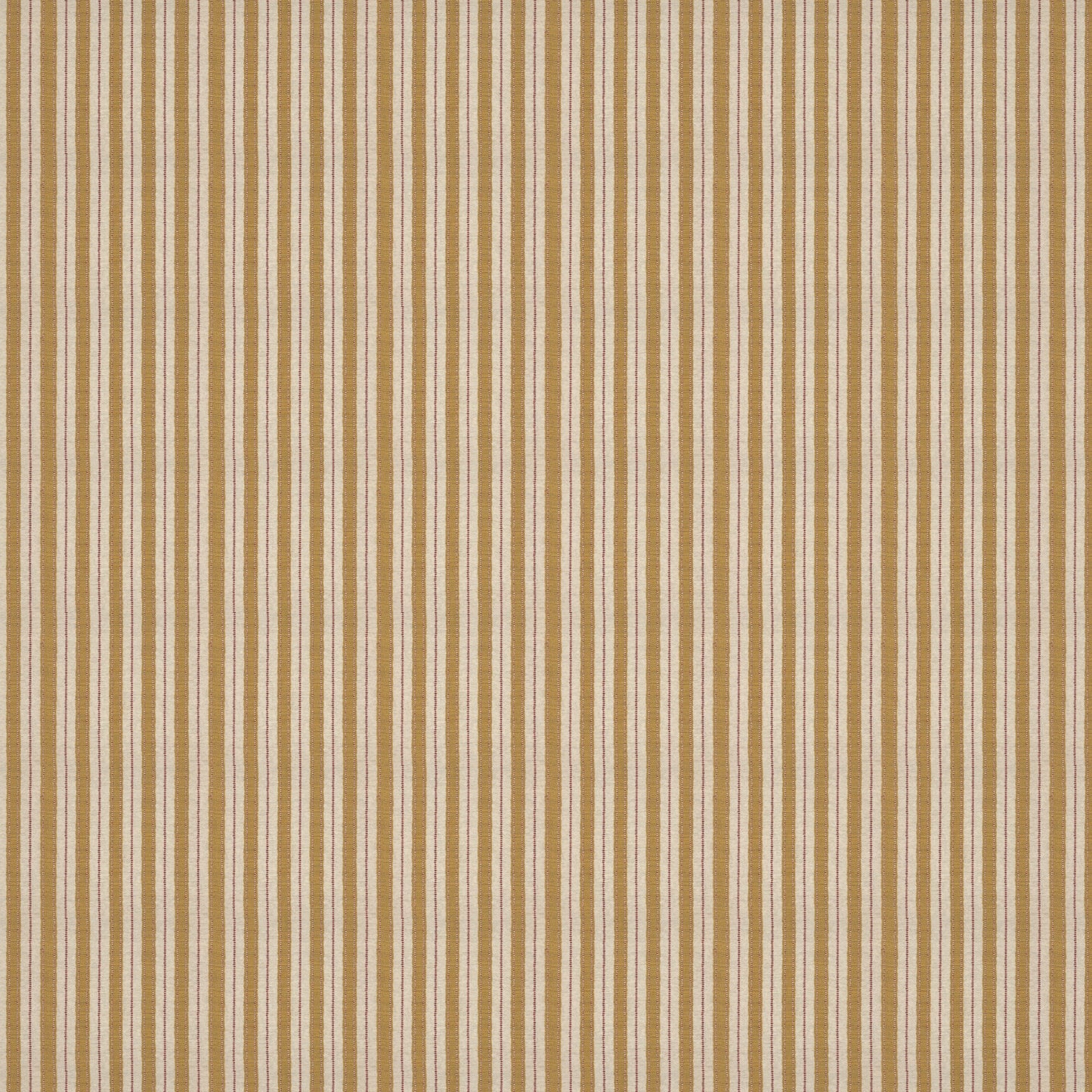 Sketched Stripe Gold Fabric