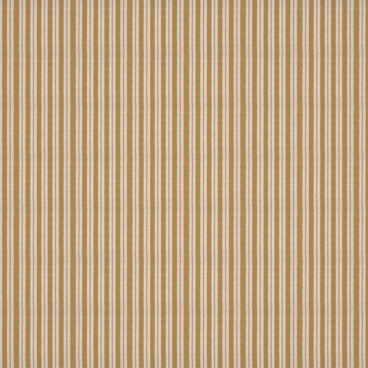 Sketched Stripe Gold Fabric