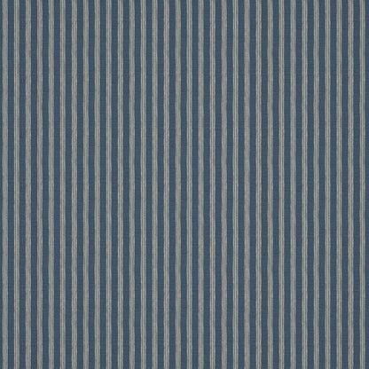 Ticking Stripe Ocean Fabric