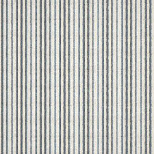 Ticking Stripe Ocean Fabric