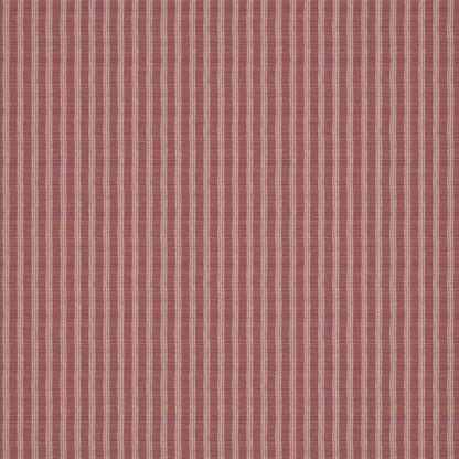 Ticking Stripe Rose Fabric