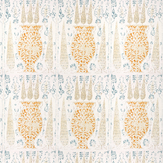 Vasari Blue/Orange Fabric