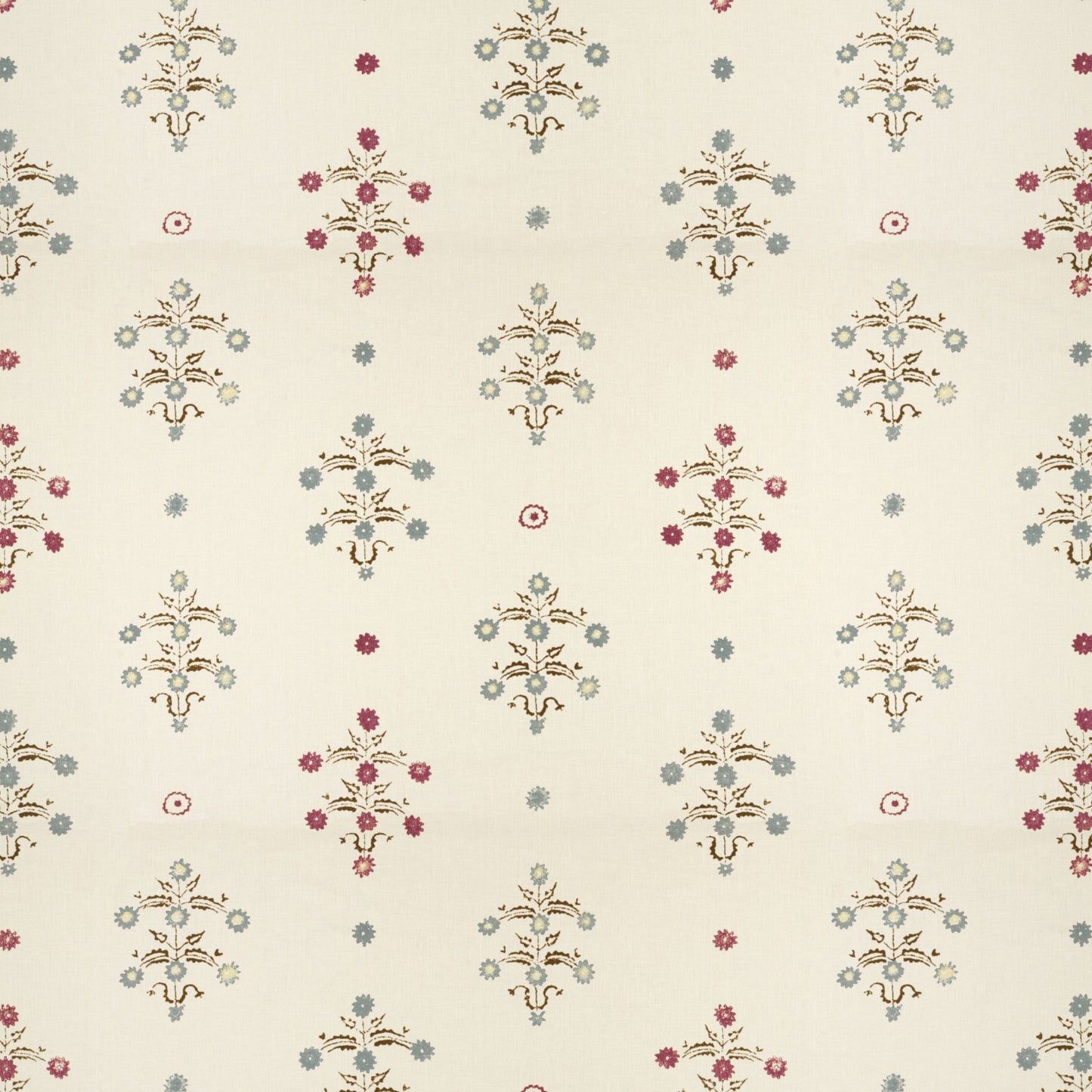 Yasmina Red/Blue Fabric