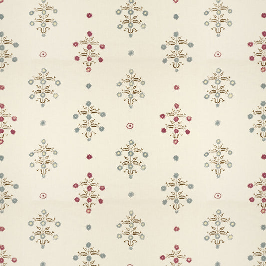 Yasmina Red/Blue Fabric