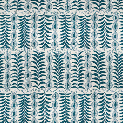 Zanzibar Petrol Blue Fabric