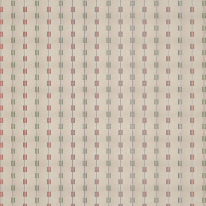 Zig Zag Henna/Muscat Fabric