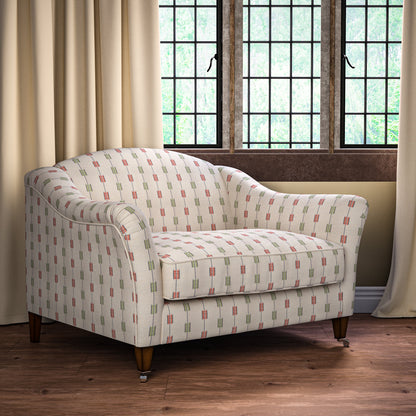 Zig Zag Henna/Muscat Fabric